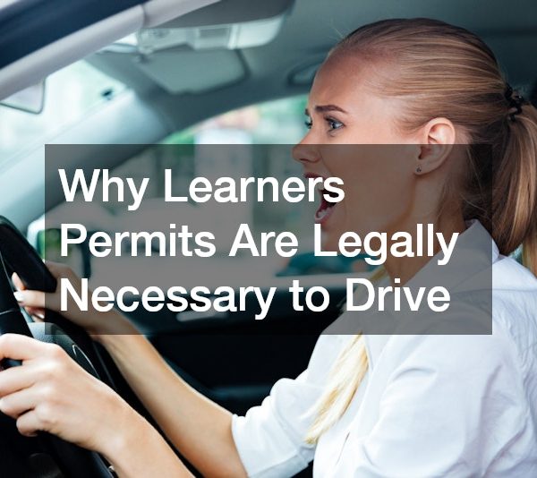 Why Learners Permits Are Legally Necessary to Drive